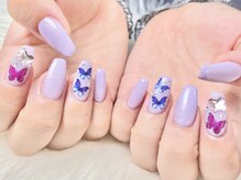 ロエン 西岡崎(ROEN)/蝶々ネイル