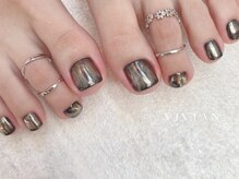 ヴィヴィアン ネイル(Vivian nail)/大人　ブラック　マグネット　