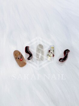 クリスマスネイル