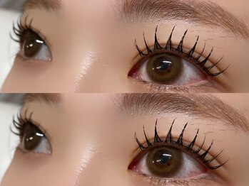 ジェイムファイブアイ 梅田中津店(Jiem5eye)/ パリエク フラットラッシュ