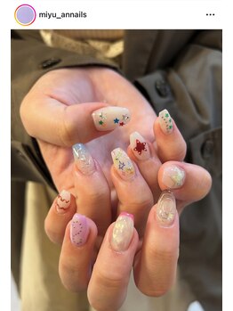 アンネイルズ(annails)/jr.nailist 持ち込みデザイン