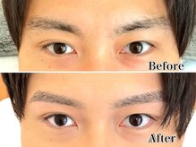 ユレイス 恵比寿(YULACE.)/角度をつけたストレート眉