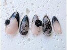 レース×ブラックネイル