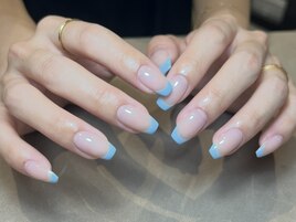 ベース色付きフレンチ