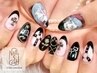 【痛ネイルFコース】キャラ２本+他は全てアート♪23900円or25700円