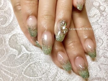 サロンド トウキョウ(Le salon de TOKYO)/フラッシュグリッターグラデ