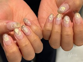 マグネット/ぷっくり/夏ネイル