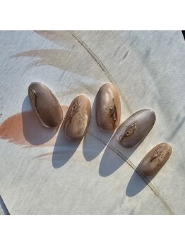 シューププラスネイル 尾張一宮駅前ビル アスティ一宮店(SHOOP plus)/定額アート￥11000～