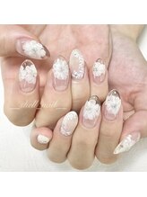 シェルネイル(shell nail)/ブライダルネイル