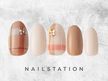 ネイルステーション ルミネ横浜店(NAIL STATION)/シンプルネイル/パラジェル