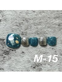 Design No.M-15 フットネイル