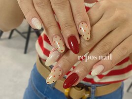 推し色ネイル¥7,500
