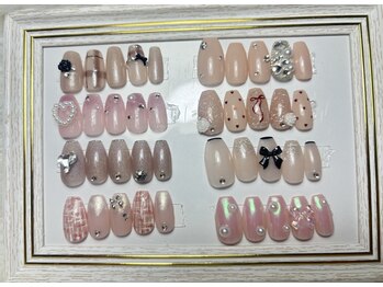 トゥインクルムーン(Twinkle Moon)の写真/デザインでお悩みの方やネイル初心者さんにもオススメ★爪を美しく魅せるデザイン◎大人かわいいを叶える♪