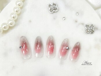 まつげエクステアンドネイルサロン アモル 恵比寿店(Amor)/定額ワンホン韓国ネイル　8900円