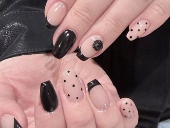 エイト ネイル 渋谷駅前店(eight nail)/ドットフレンチ