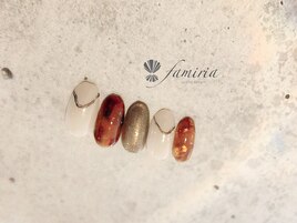 2種のべっこうネイル