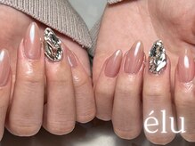 エル バイ ノリコ(elu by Noriko)/ミラーネイルは追加料金