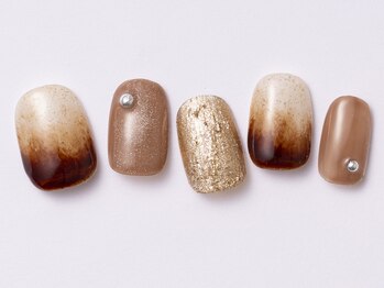 アイ ネイルズ 天神店(I nails)/秋ブラウン ¥8300