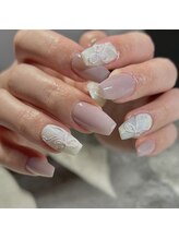ネイルズ ヒマワリ(Nails Himawari)/【松田担当】定額ニュアンスart
