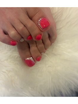 白べぇーっ 本店 湊町店/☆ビビットカラーフット☆