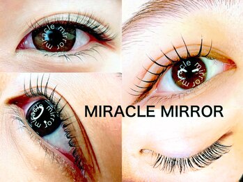 ミラクル ミラー(MIRACLE MIRROR)の写真/ラッシュリフト・まつげエクステで時短メイクが叶う!ナチュラル上品な理想の目元に♪