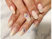 ネイルアトリエルカ(nail atelier LUCA)/R-149 大人っぽワンカラーネイル