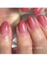 ネイルズミラク(nail's mirac.)/透け感ネイル