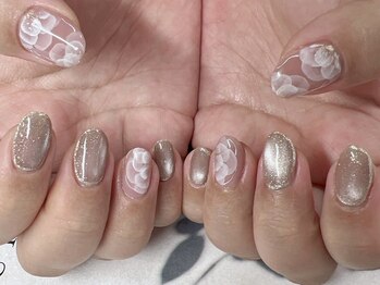 ミガクネイル(Migaku nail)/透明感マグネットネイル