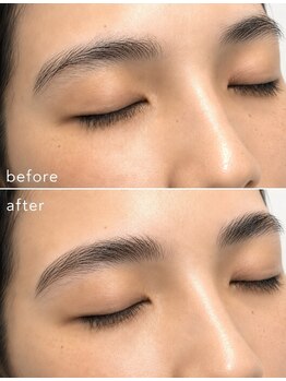 ミオ(Mio)の写真/【眉癖改善】話題の最新HBLで、憧れのふさっと抜け感のあるナチュラル眉を叶え、朝のメイクを劇的に時短♪