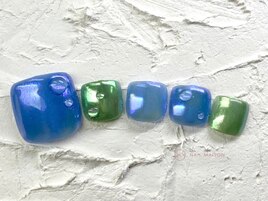バイカラー水滴ミラー￥9000