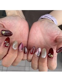 ハロウィンネイル