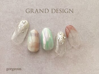 グランドデザイン 穂積店(GRAND DESIGN)/チェックネイル