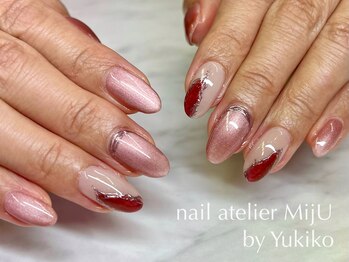 ネイル アトリエ ミジュ(nail atelier MijU)/サテンマグネット