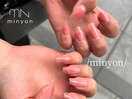 #韓国ネイル#ちゅるじゅわネイル