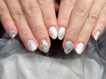 アイリスネイル 大塚(Iris Nail)/ワンカラー/ラメグラデーション