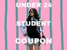 ☆U24学割☆学生証ご提示でお会計から¥600 OFF！
