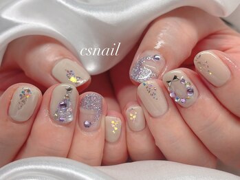 シーエスネイル 元住吉店(CS NAIL)/クリスマスネイル♪
