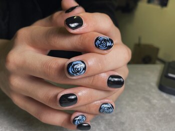 オムネイル 渋谷(HOMME NAIL)/持ち込みデザイン ¥9.000