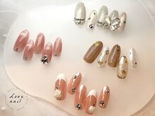 ラブネイル(LOVE NAIL)の雰囲気（【アートやパーツで華やかに】定額コース　12000円(初回オフ込)）