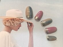 ネイルアンドアイラッシュサロン エスポアール(nail&eyelash salon espoir)/ミラーネイル　90分コース