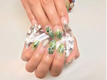 ココロバ ネイルアンドビューティーサロン(COCOLOBA)/マーブルリキッド