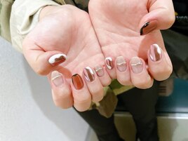 ごつめアクセサリーネイル