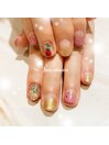 お花のアートネイル