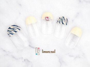リモアネイル(limore nail)/ゼブラ☆
