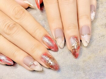 エムネイル(M-Nail)/★レッドニュアンスネイル★