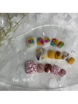 フォームーンネイル(For...Moon nail)/フットフルデザインコース