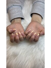 シンプルワンカラーネイル