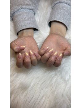 シンプルワンカラーネイル