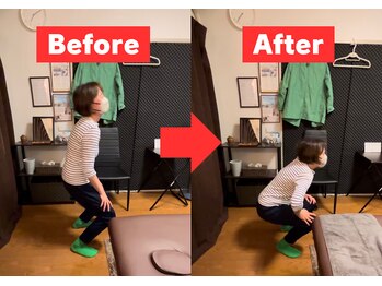 ココロとカラダをととのえる ゆらりら/1回でここまで変わる！＜3＞