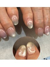 ハルズネイルラボ(HAL's Nail Lab)/カラグラマグ＋シール